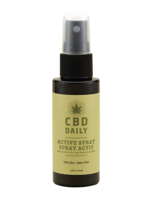 CBD Oil Active spray. Packed with Hemp CBD, essential oils and cooling menthol.