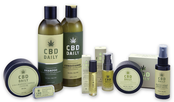 CBD Daily's Line of Skin-enhancing CBD oil products