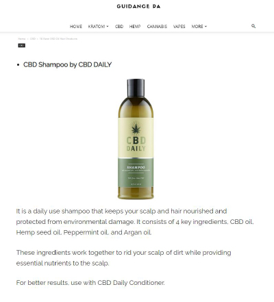 CBD Daily Products | Press