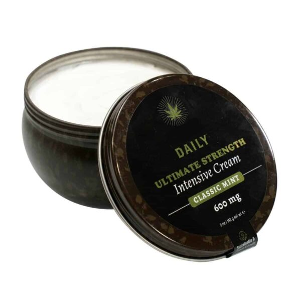 CBD Daily Ultimate Cream Mint Side View