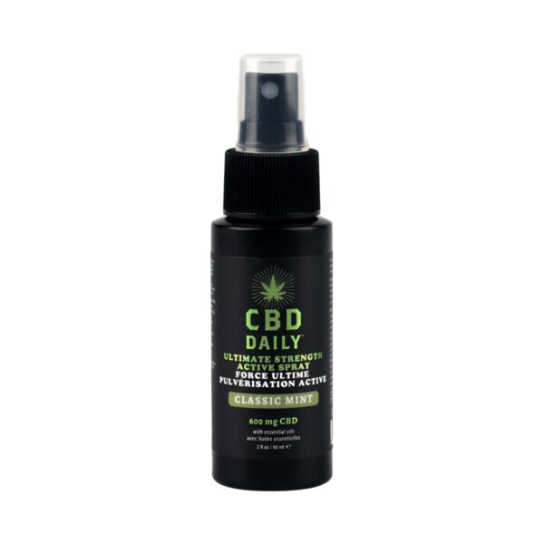 CBD Daily Active Spray Ultimate Strength Classic Mint