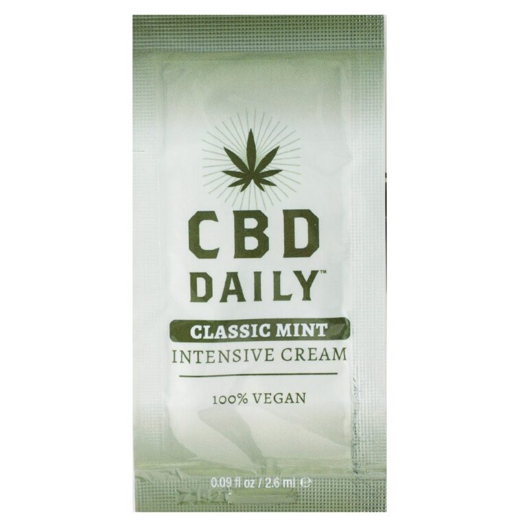 Sample CBD Original Strength Intensive Cream Classic Mint - CBD Daily ...